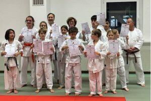 Karate – Kinder Kyu-Prüfung am 12. Dezember