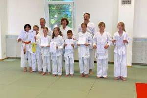Karate Kyu Prüfung Kinder